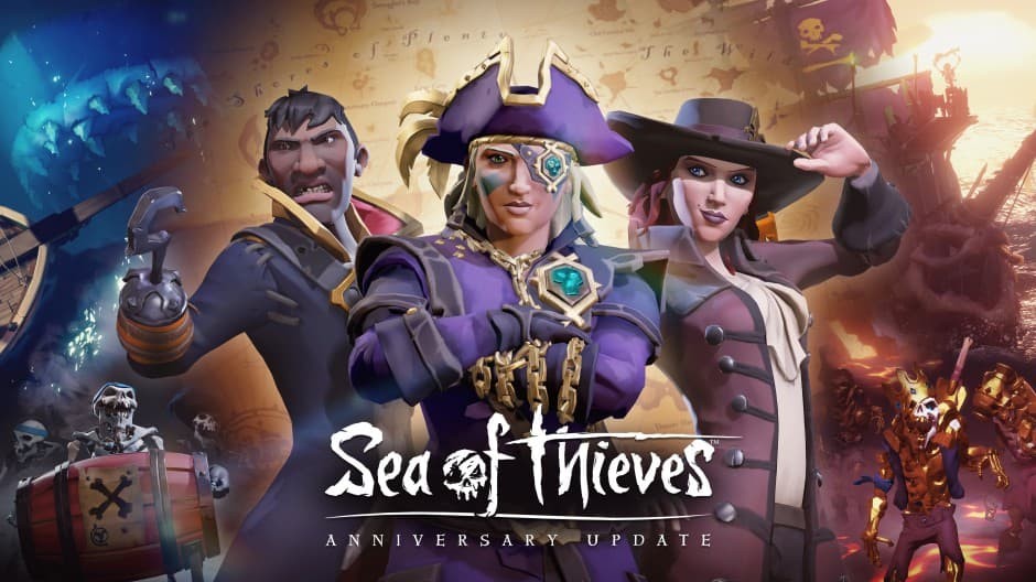 Sea of thieves anniversary update copertina