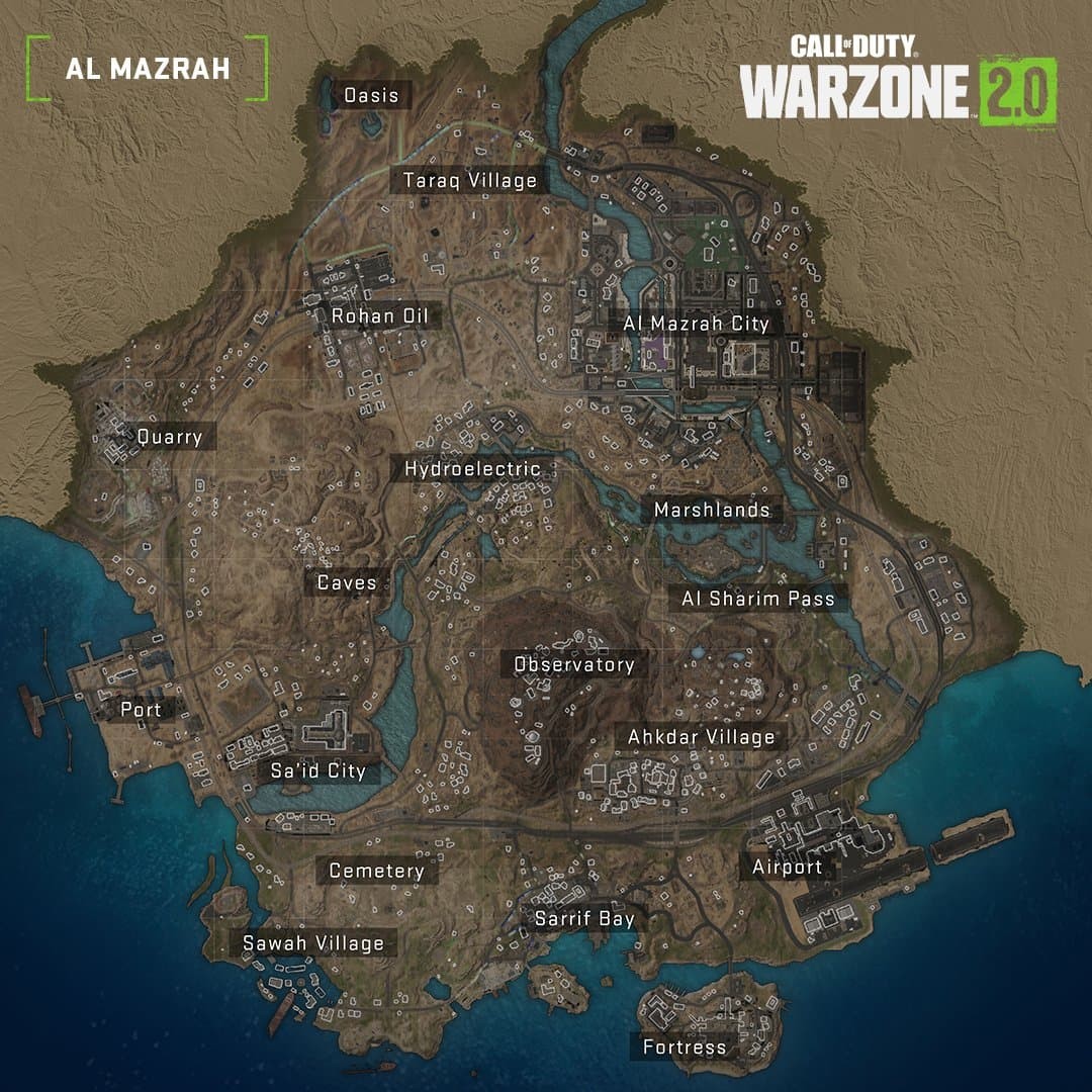 Warzone 2 mappa