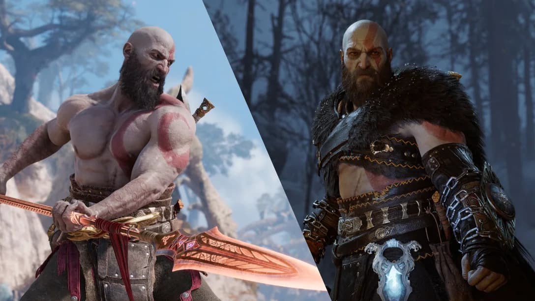 God of War Ragnarok Armatura dell'Orso Nero e Spartan Armor