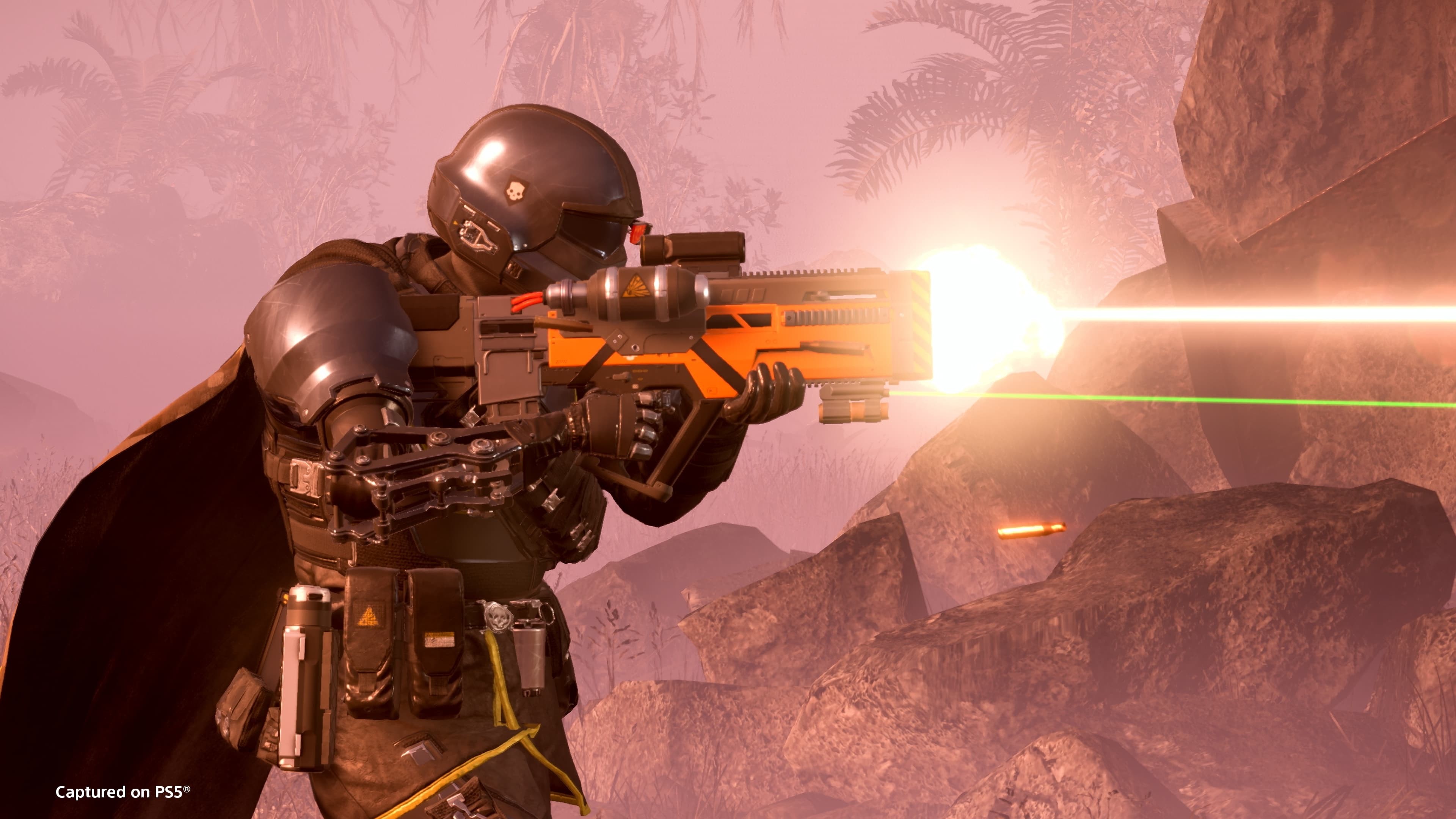 Helldivers 2 profilo soldato mantello