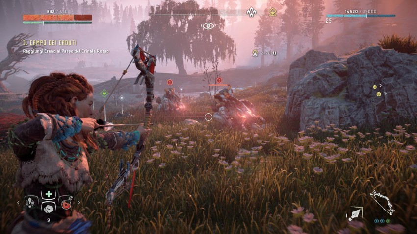 5 Horizon zero dawn scontro con le macchine