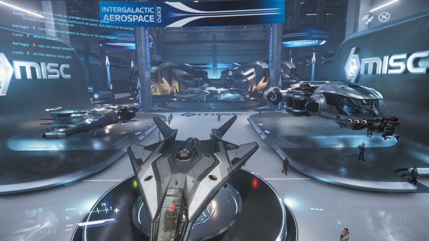 Star Citizen Intergalactic Aerospace Expo