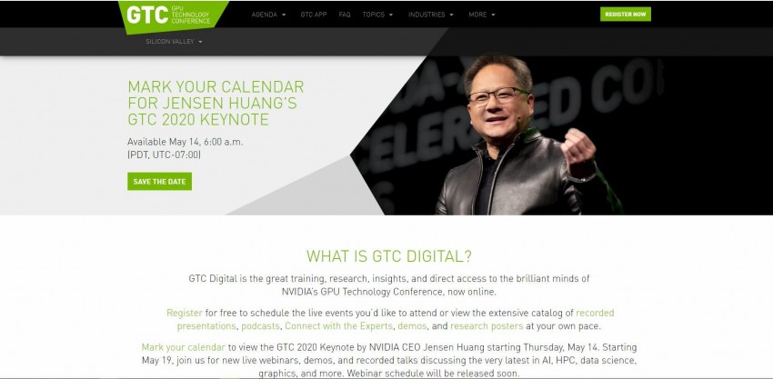 Nvidia GTC 2020