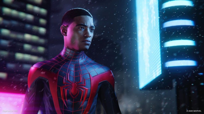 Spider-Man Miles Morales no mask