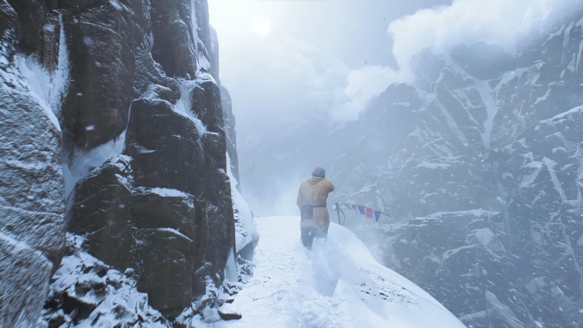 Indina Jones e l'antico cerchio monte innevato