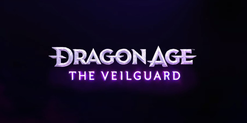 Dragon Age The Veilguard lgoo sfondo scuro